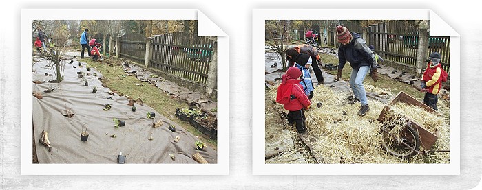 Veřejná přírodní zahrada v obci Zborná