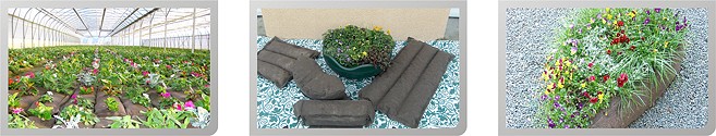 Ekotextilie v zahradnictví